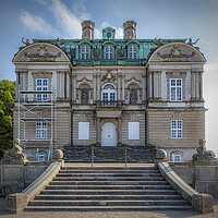 Buy canvas prints of Dyrehaven Hermitage Palace Front Facade by Antony McAulay