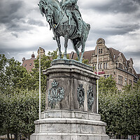 Buy canvas prints of Malmo The Mighty And The Fallen by Antony McAulay