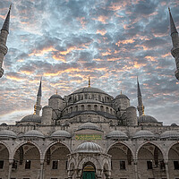 Buy canvas prints of Istanbul Blue Mosque by Antony McAulay