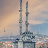 Buy canvas prints of Istanbul Haydarpasa Mosque by Antony McAulay