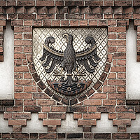 Buy canvas prints of Roskilde Coat of Arms by Antony McAulay