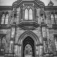 Buy canvas prints of Glasgow University Cloisters view Through Archway by Antony McAulay