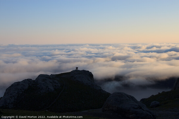 Cloud Inversion in the Picos de Europa Picture Board by David Morton