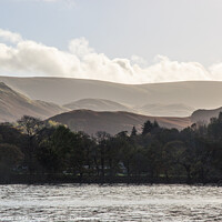 Buy canvas prints of Martindale Common from Ullswater Ferry by David Morton