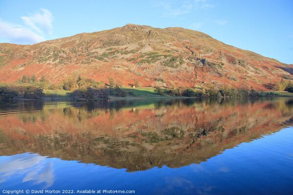 Place Fell reflected in Ullswater Picture Board by David Morton