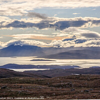 Buy canvas prints of Isle of Skye from Applecross by David Morton