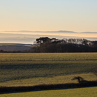 Buy canvas prints of Dartmoor from North Devon on a January Morning by David Morton