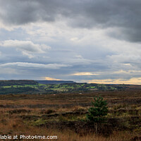 Buy canvas prints of Dark Clouds over Harland Moor (North York Moors) by David Morton