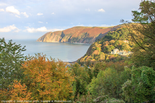 Foreland Point from Lynton Picture Board by David Morton