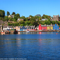 Buy canvas prints of Tobermory on the Isle of Mull by David Morton