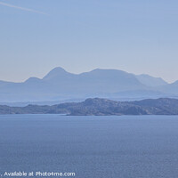 Buy canvas prints of Applecross from the Isle of Skye by David Morton