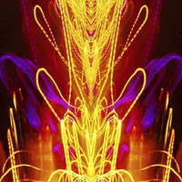 Buy canvas prints of Unique Abstract Light Art by Vincent J. Newman