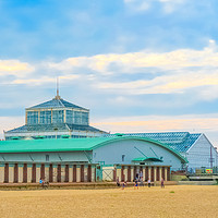 Buy canvas prints of Great Yarmouth Beach by Vincent J. Newman