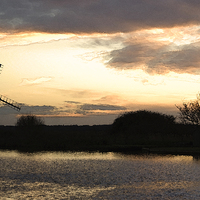 Buy canvas prints of Norfolk Windmill by Steve Hardiman