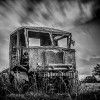 Buy canvas prints of AEC Matador Truck by Mike Janik