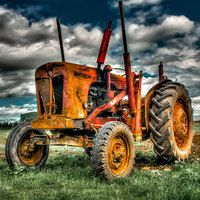 Buy canvas prints of Old Tractor by Mike Janik