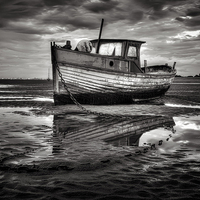 Buy canvas prints of Old Boat by Mike Janik