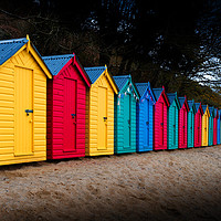 Buy canvas prints of Beach Huts by Mike Janik