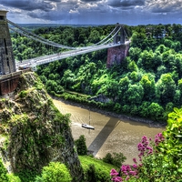 Buy canvas prints of  The Clifton Suspension Bridge by Steven Jasper