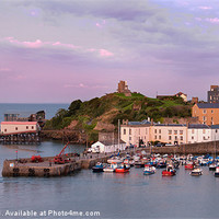 Buy canvas prints of Tenby Harbour by Mark Robson