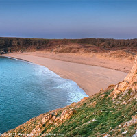 Buy canvas prints of Barafundle Beach by Mark Robson