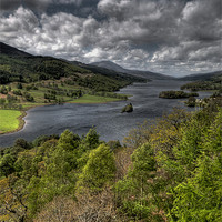 Buy canvas prints of Loch Tummel by Mark Robson