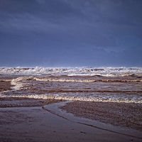 Buy canvas prints of Stormy Waters by richard pereira