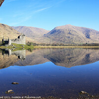 Buy canvas prints of Kilchurn Castle on a Sunny Spring Morning by Jane Braat