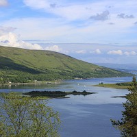 Buy canvas prints of Colintraive to Bute by Jane Braat