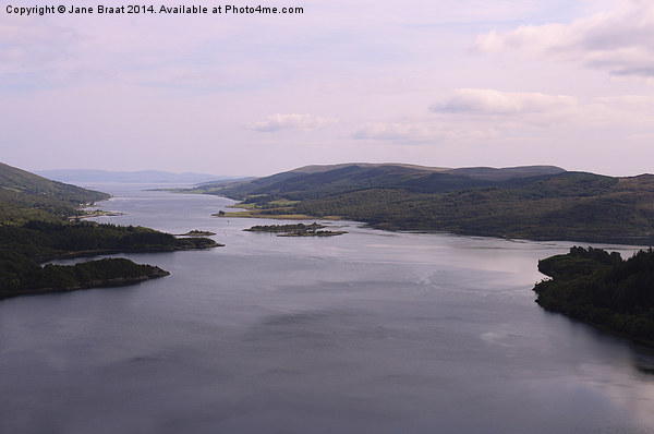  Tighnabruaich Viewpoint B Picture Board by Jane Braat