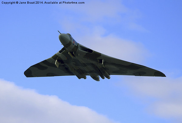  The Vulcan Bomber Picture Board by Jane Braat