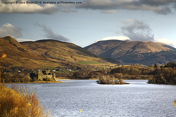  Kilchurn Castle, Loch Awe Picture Board by Jane Braat