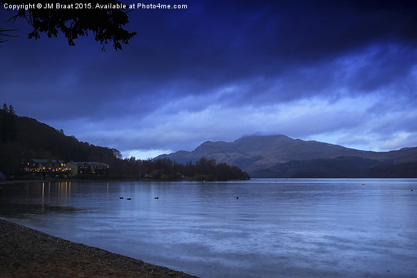 Twilight Serenity at Luss Beach Picture Board by Jane Braat