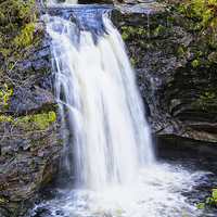 Buy canvas prints of The Falls of Falloch by Jane Braat