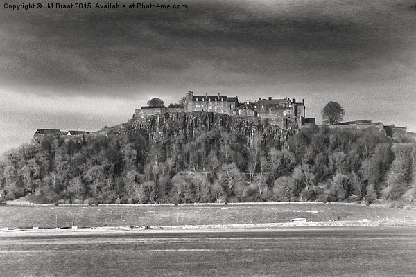 Stirling Castle Picture Board by Jane Braat