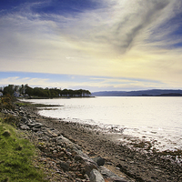Buy canvas prints of Otter Ferry in Argyll  by Jane Braat