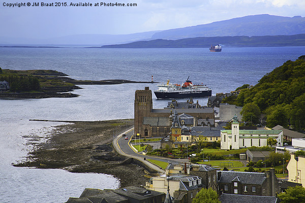  View from McCaigs Tower, Oban Picture Board by Jane Braat