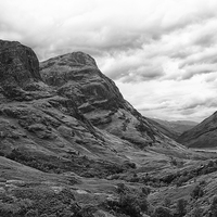 Buy canvas prints of The Pass of GlenCoe  by Jane Braat