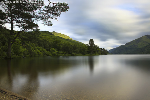 Loch Eck at Jubilee Viewpoint Picture Board by Jane Braat