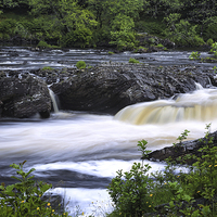 Buy canvas prints of The River Orchy by Jane Braat