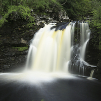 Buy canvas prints of The Falls of Falloch  by Jane Braat