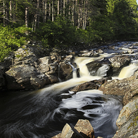 Buy canvas prints of The River Orchy by Jane Braat