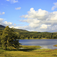 Buy canvas prints of Enchanting Loch Tulla  by Jane Braat
