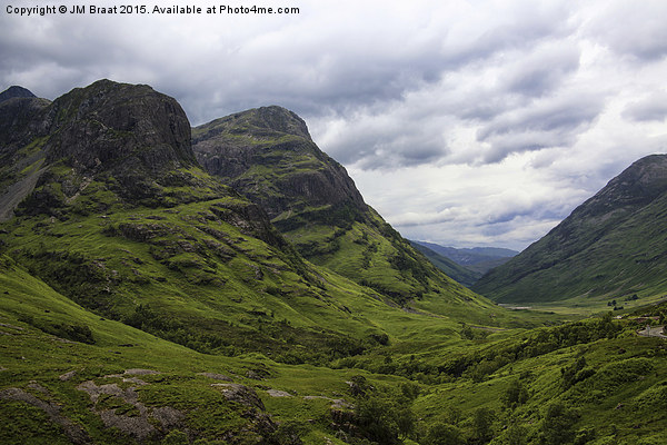 The Pass of Glen Coe Picture Board by Jane Braat