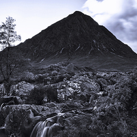 Buy canvas prints of Majestic view of Stob Dearg by Jane Braat