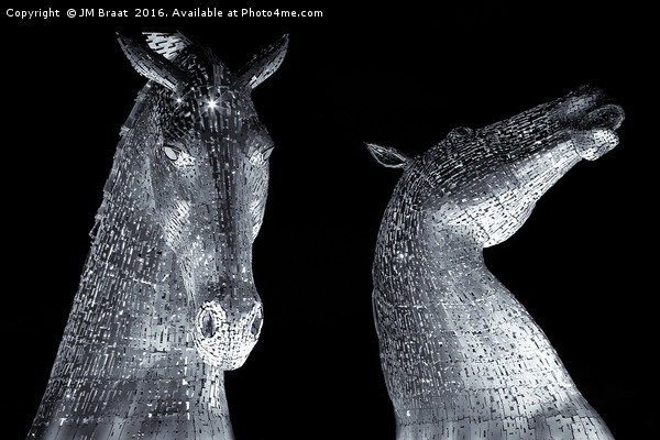 The Enigmatic Night Kelpies Picture Board by Jane Braat