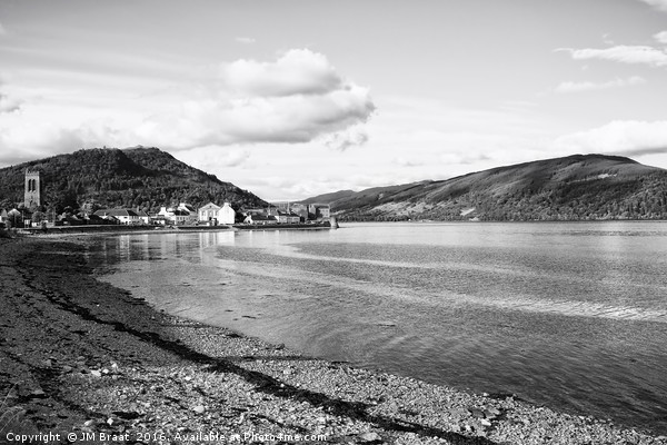 Serenity at Inveraray Beach Picture Board by Jane Braat