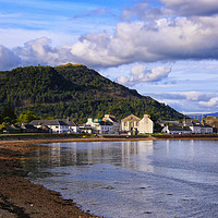 Buy canvas prints of Inveraray Beach by Jane Braat