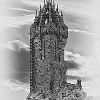 Buy canvas prints of Wallace Monument by Jane Braat