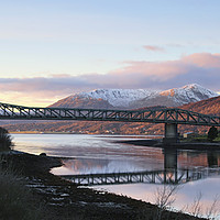 Buy canvas prints of Argyll Bridge Crossing Lochs by Jane Braat